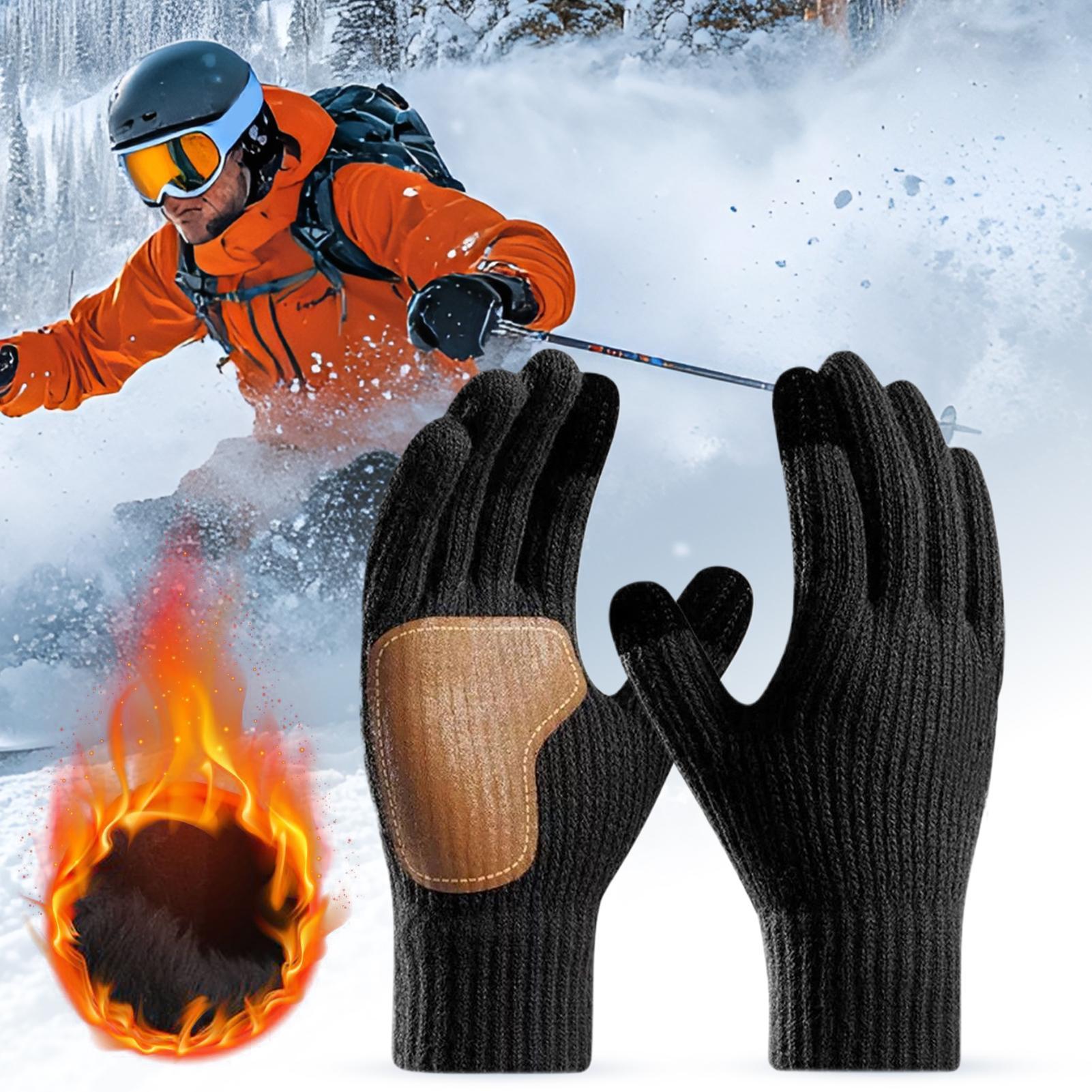 Running Gear For Cold Weather - Luvas aquecidas USB com tela sensível
