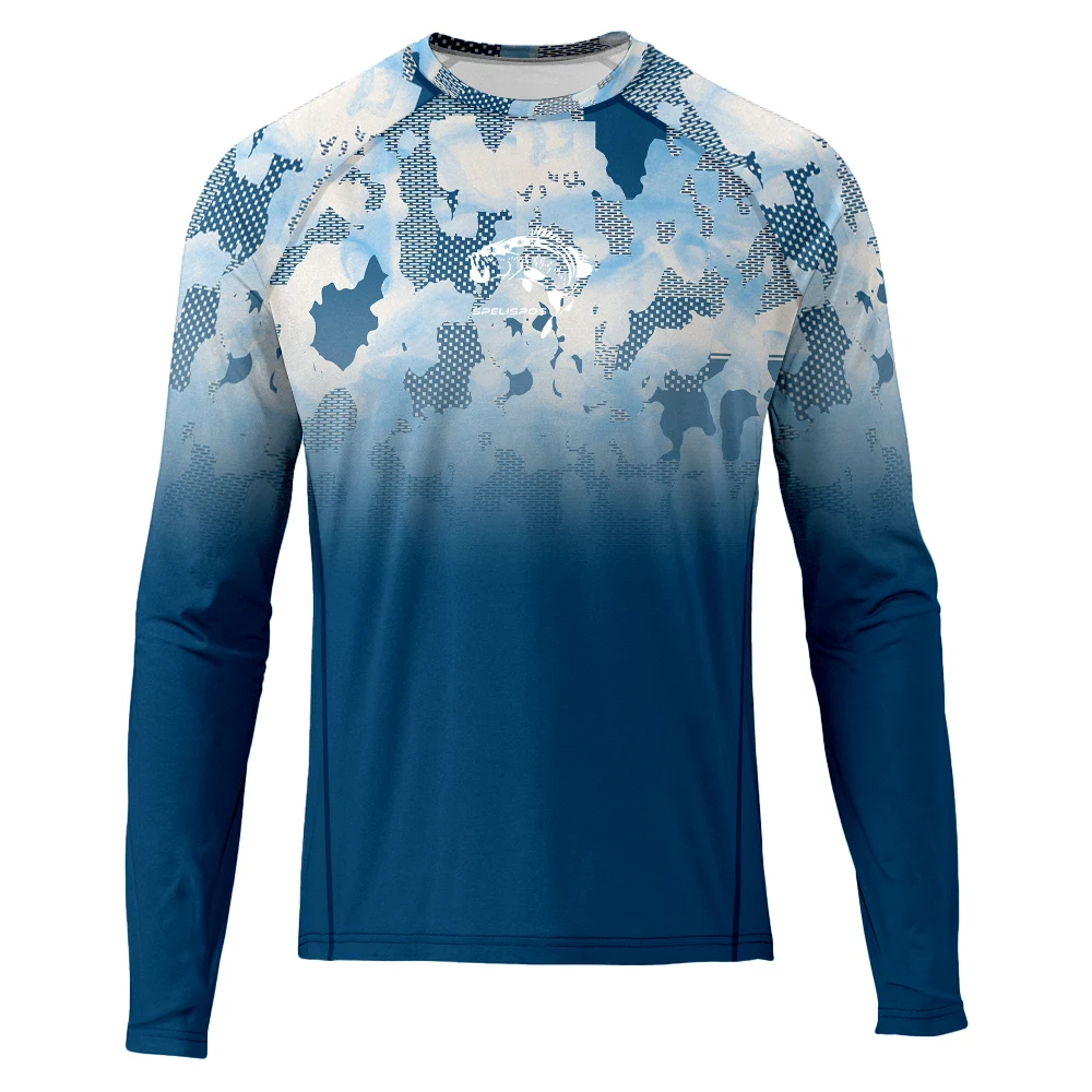Running Gear Long Sleeve - Camisa de pesca topos usar upf