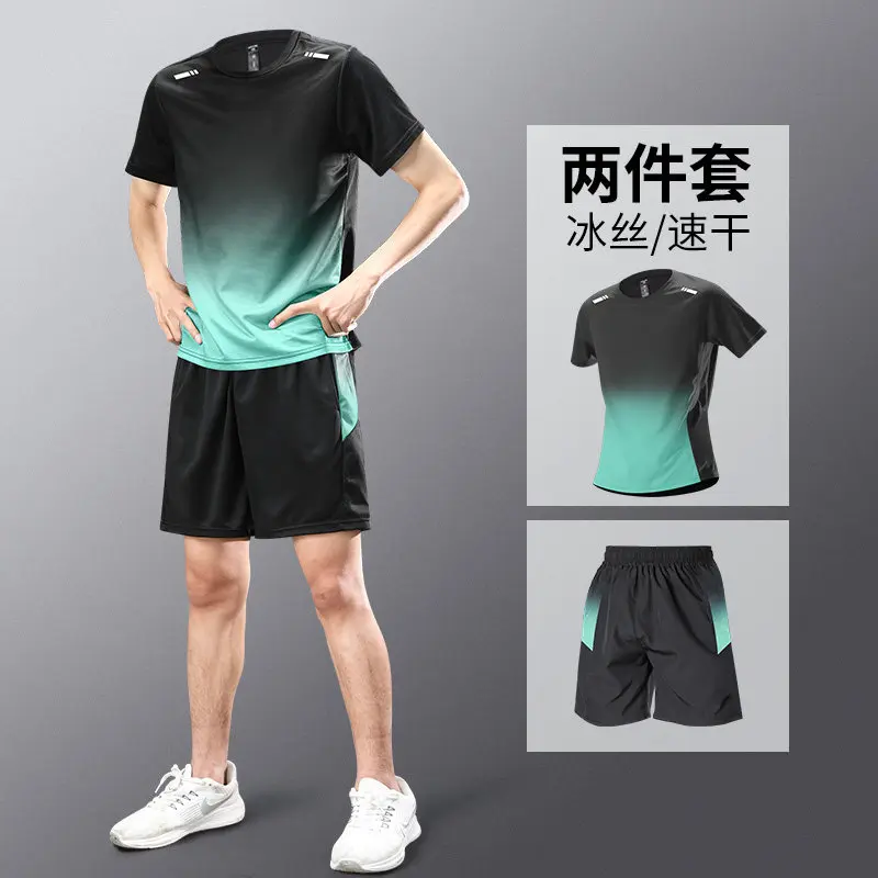 Running Gear Outfit - Conjunto esportivo masculino de verão em
