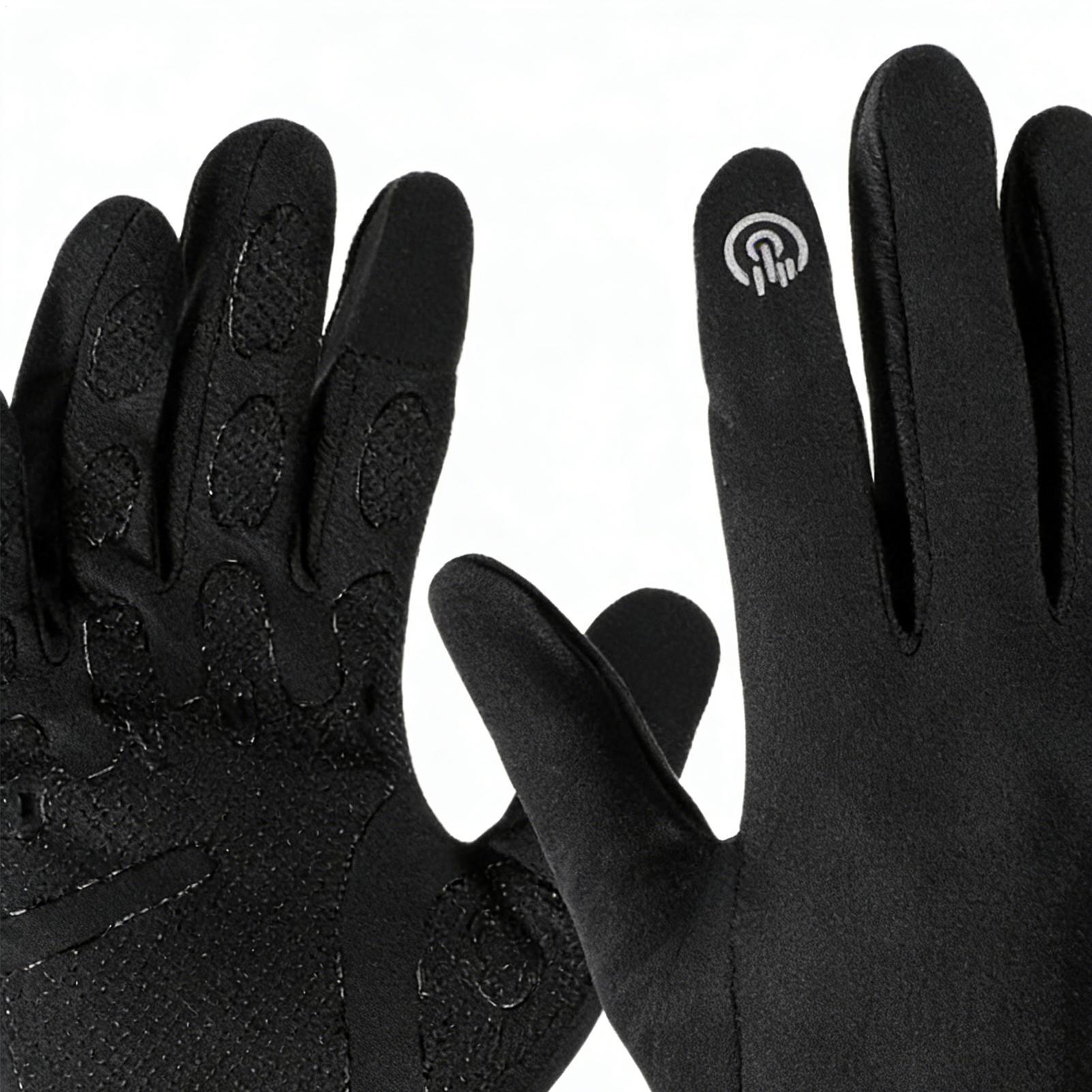 Running Gear For Cold Weather - Luvas de ciclismo quentes dedo cheio