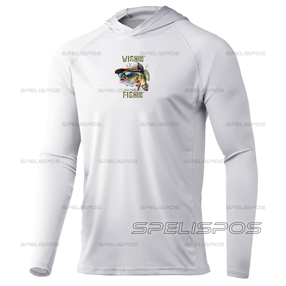 Capuz de pesca branco manga lo - Running Gear Long Sleeve avaliação e preço