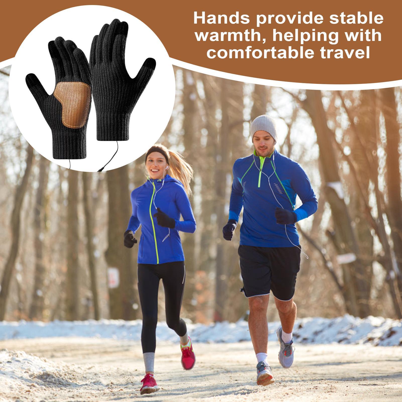 Luvas aquecidas USB com tela s - Running Gear For Cold Weather avaliação e preço