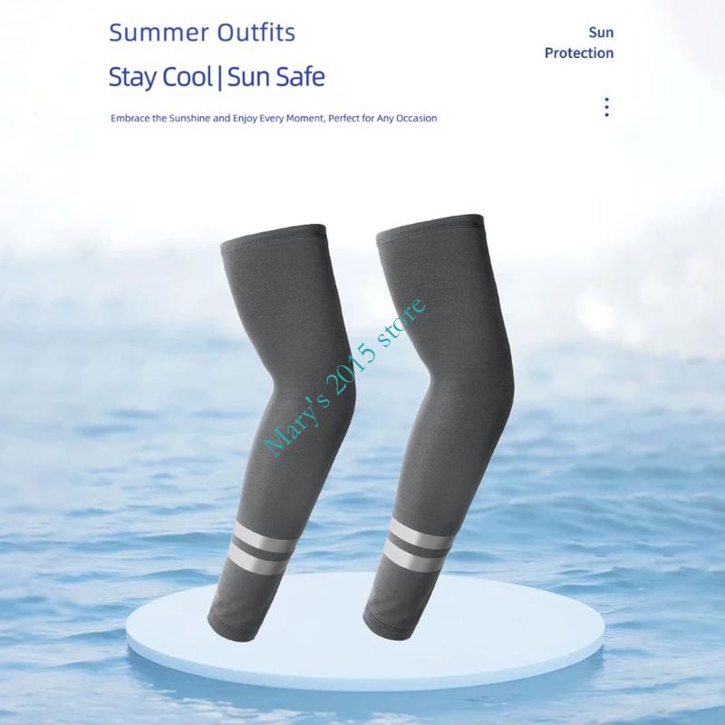 Par mangas braço solar reflexi - Running Gear Outdoor avaliação e preço
