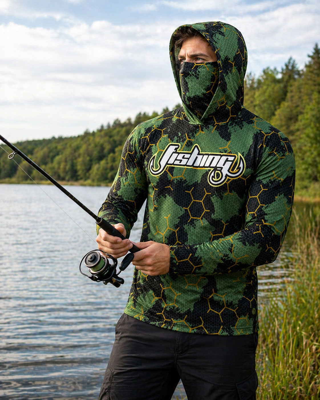 Camiseta de Pesca com Capuz UP - Running Gear Outdoor avaliação e preço
