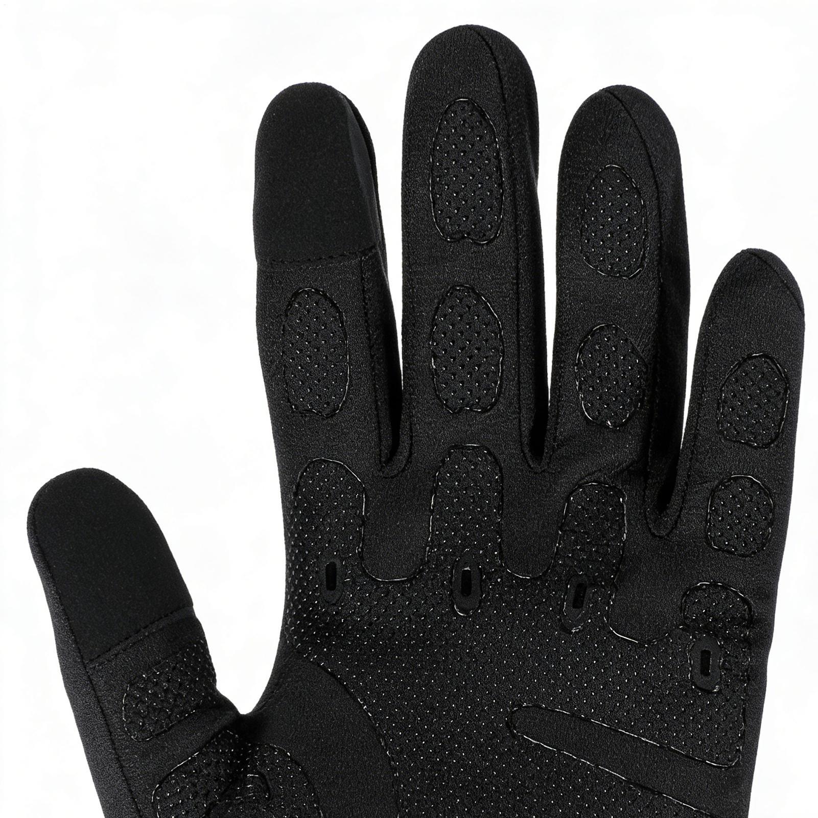 Luvas de ciclismo quentes dedo - Running Gear For Cold Weather avaliação e preço